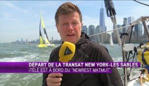 Top départ pour la Transat New York - Vendée - Le 29/05/2016 à 23:00