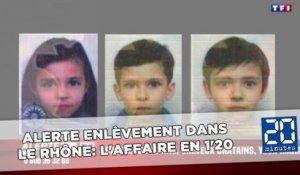 Alerte enlèvement dans le Rhône: L'affaire en 1'20