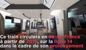 Voici à quoi ressemblera le nouveau métro parisien