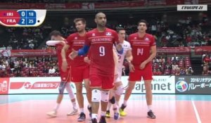 L’Equipe de France de volley corrige l’Iran et rêve des J.O (vidéo)