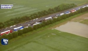 Les inondations filmées depuis l'hélicoptère BFMTV