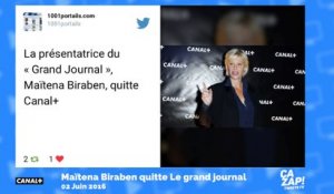 Maïtena Biraben quitte Le Grand Journal : qu'en disent les internautes ?