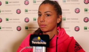 Roland-Garros 2016 - Emmanuelle Salas la rescapée française chez les Juniors à Roland-Garros