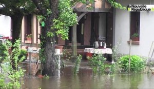 VIDEO 41 : en Loir-et-Cher, La Ferté-Saint-Cyr revit le cauchemar des inondations le 6 juin 2016