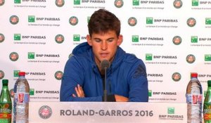 Roland-Garros - Thiem : "Un match plein d’intensité"