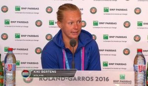 Roland-Garros - Bertens : "Des conditions difficiles"