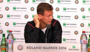 Roland-Garros - Berdych : "Je pars la tête haute"