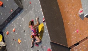 Escalade / Championnats de France seniors de difficulté à Pau : Julia Chanourdie sort la voie en qualifs