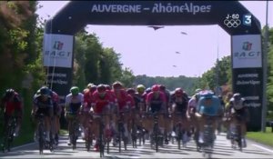 Les deux derniers kilomètres de la 1ère étape du Critérium du Dauphiné 2016
