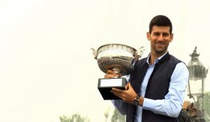 Roland-Garros - Djokovic fête son titre à Paris