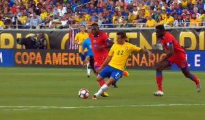 Copa America - Neveu (Haïti) : "Le Brésil, c'est du top niveau mondial"
