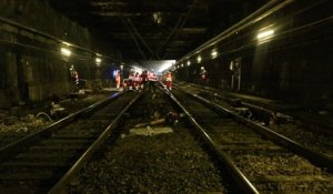 Inondations - Le tunnel du RER C désormais hors d'eau