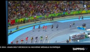 JO 2016 : Usain Bolt décroche sa neuvième médaille pour sa dernière course olympique ! (Vidéo)