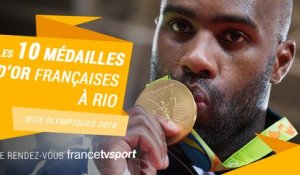 De Riner au couple Yoka-Mossely, les 10 médailles d'or françaises à Rio