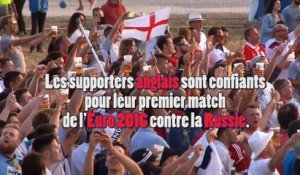 Angleterre / Russie - Les supporters anglais déçus