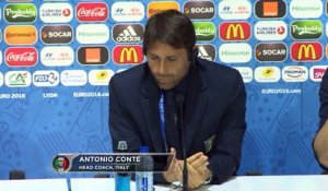 Groupe E - Conte : "La Belgique n'a pas beaucoup de faiblesses"