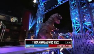 video drole : Un tyrannosaure à « American Ninja Warrior »
