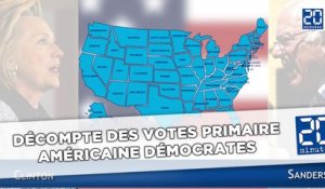 USA 2017: Le décompte des votes de la primaire Démocrate