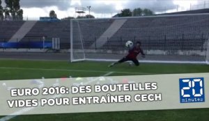 Euro 2016: Petr Cech améliore ses réflexes avec des bouteilles vides