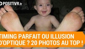 Timing parfait ou illusion d'optique ? 20 photos au top !