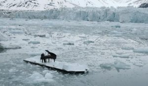Un récital de piano sur la banquise pour sauver l'Arctique - Le 21/06/2016 à 12h00