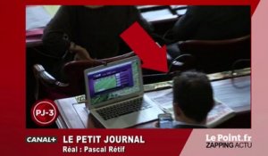 Conseil de Paris : un élu pris en flagrant délit devant un match de l'Euro - Zapping du 21 juin