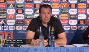 Groupe E - Wilmots : "C'est un peu le bordel"