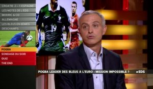 Foot - E21 - EDS : Pogba leader des Bleus à l'Euro, mission impossible ?