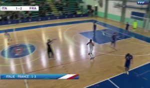 Futsal U21, Italie-France : 5-8 et 4-5, les buts !