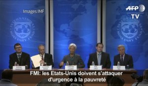 FMI: les Etats-Unis doivent s'attaquer d'urgence à la pauvreté