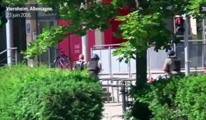 Un homme après s’être retranché armé dans un cinéma en Allemagne