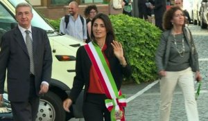 V. Raggi devient officiellement la 1ère femme maire de Rome