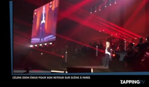 Céline Dion : Des larmes et de l’émotion pour son retour sur scène à Paris (Vidéo)