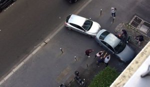 Arrestation impressionnante à paris, rue Charonne. Coups de feu sur un proxénète