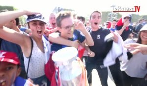 Euro 2016. France - Eire (2-1) : la fan zone de Paris libérée
