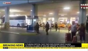 Deux explosions et une fusillade à l'aéroport d'Istanbul