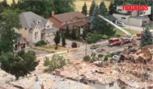 25 maisons touchées par une explosion dans la banlieue de Toronto