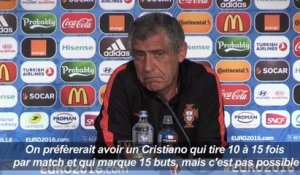 Euro-2016: Les Portugais "heureux de compter sur Cristiano"