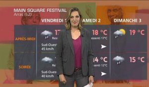 Main Square Festival : météo fraîche à Arras