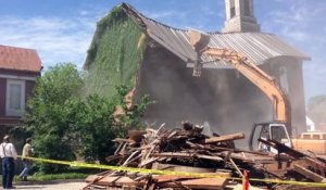 La démolition d'une église tourne à la catastrophe