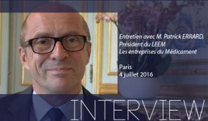 [REPORTAGE] Entretien avec M. Patrick ERRARD, Président du LEEM