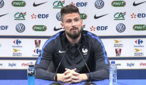 Foot - Euro - Bleus : Giroud «On engrange de la confiance»