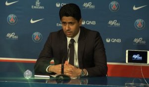 PSG - Al-Khelaïfi : "Notre grand objectif est la Ligue des Champions"
