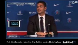 Paris Saint-Germain : Hatem Ben Arfa choisit le numéro 21, il s'explique avec humour