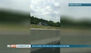 Collision frontale sur l'autoroute E42 en Belgique