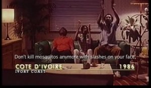 Extrait de la publicité pour "Super Timor",  marque d'insecticides ivoirienne produite en 1986.