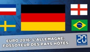 Euro 2016: L'Allemagne, fossoyeur des pays hôtes