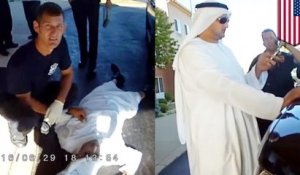 Un arabe en costume traditionnel est pris pour un terroriste et arrêté à tort