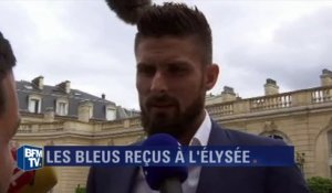 Euro 2016: Olivier Giroud "très touché par le discours de François Hollande"