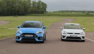 Comparatif Ford Focus RS vs Volkswagen Golf R